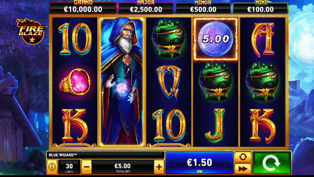 Blue Wizard Slot Resena 