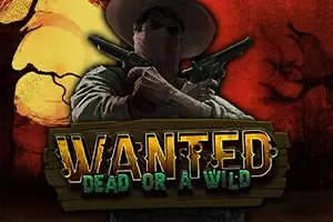 Wanted wold or a wild logo